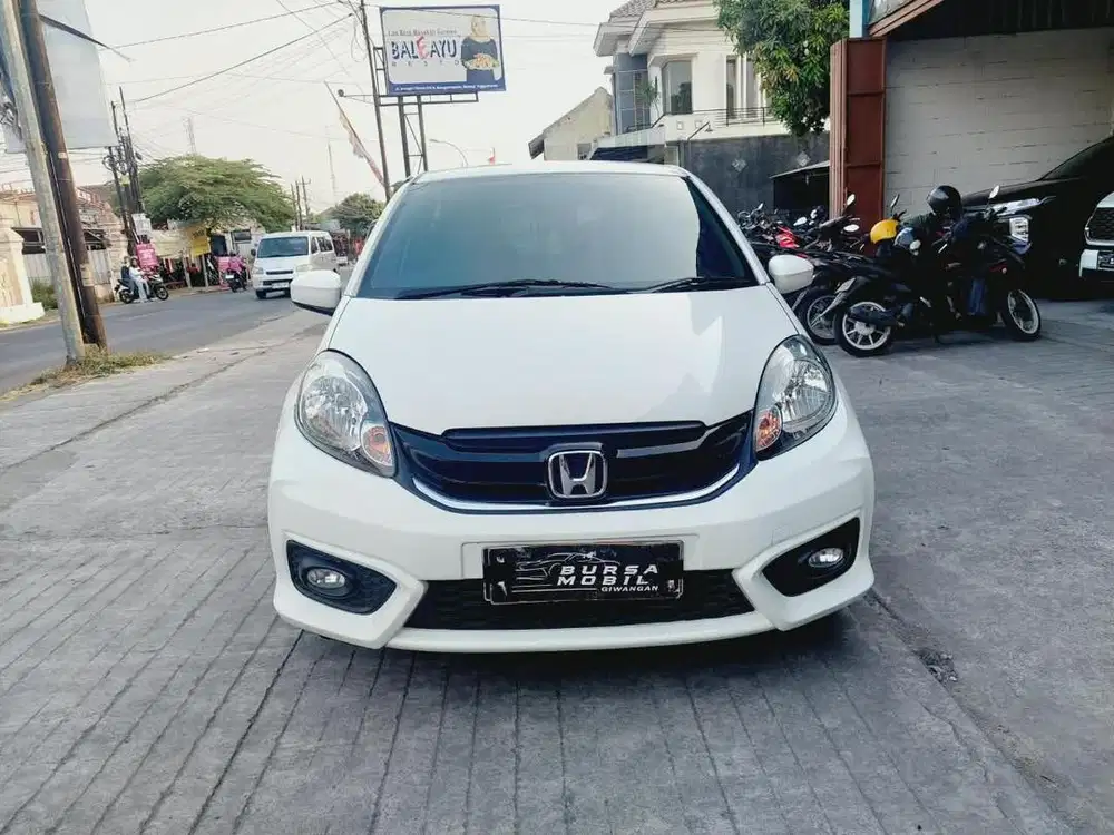 HONDA BRIO SATYA E 2016 Matic Putih