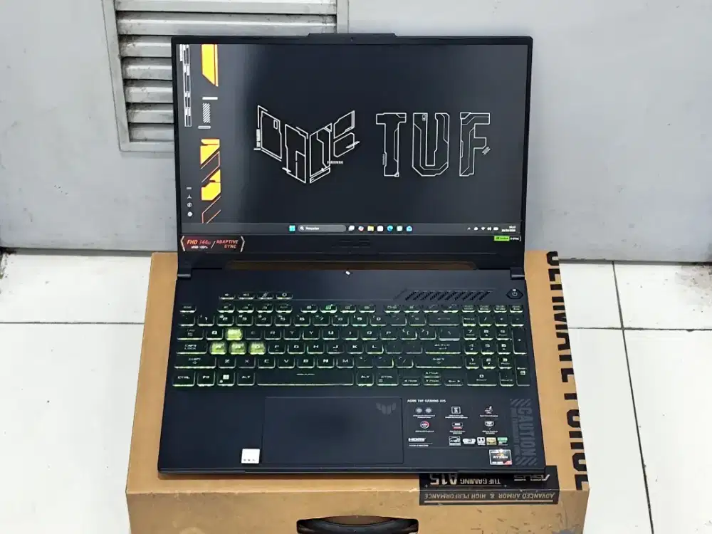 Like new Asus tuf A15 amd ryzen 7-7735hs nvidia geforce rtx 4060