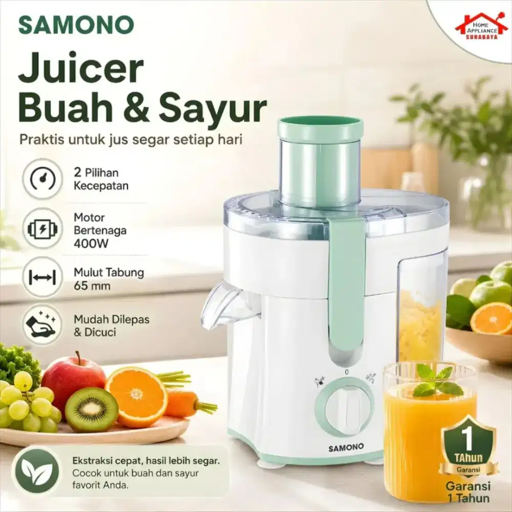 samono juicer sayur dan buah