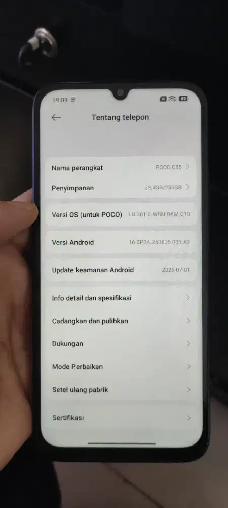 Poco C85 Ram 8+8/256Gb Hape Only