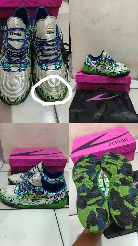 zevma panthera sepatu futsal