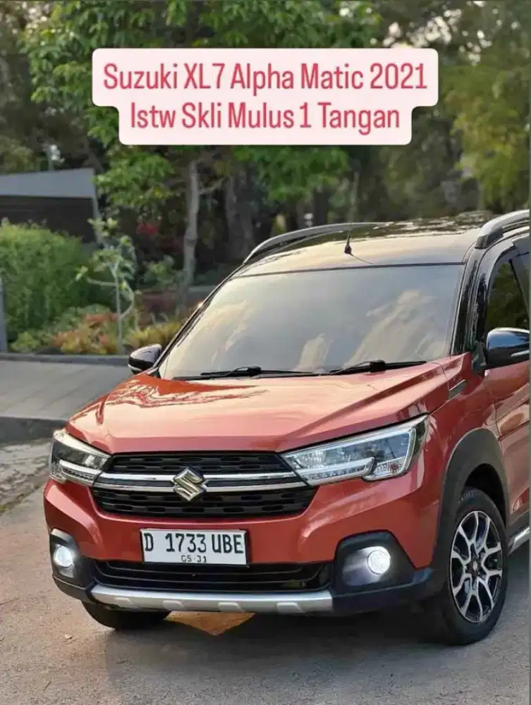 Suzuki XL7 Alpha Matic 2021 iStiMeWa..
- Knds istw Skli Mulus 1 tangan