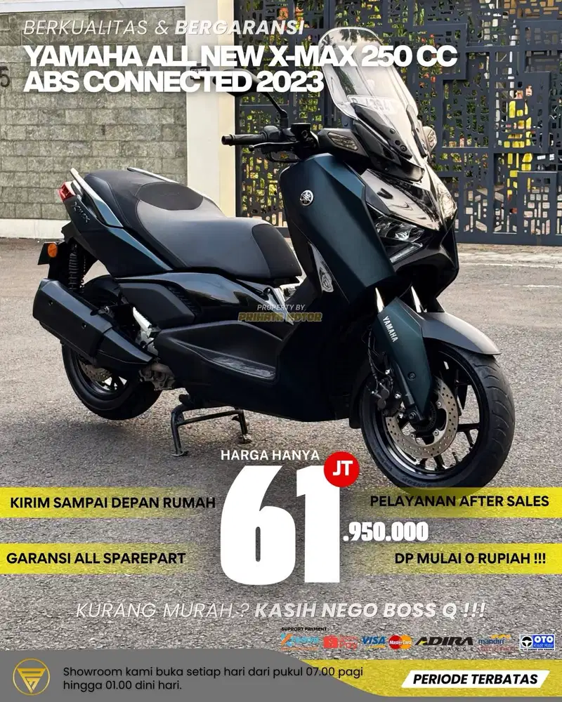 YAMAHA ALL NEW XMAX 250 ABS CONNECTED 2023