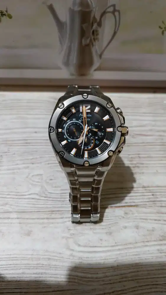 Jam tangan Alexandre Christie ori 6379MC