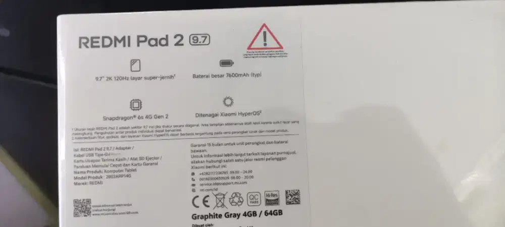 Xiaomi Redmi Pad 2 9.7 New