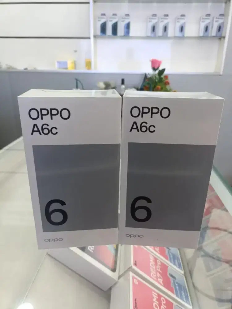 Oppo A6c 4/64 7000mAh Segel box new garansi resmi