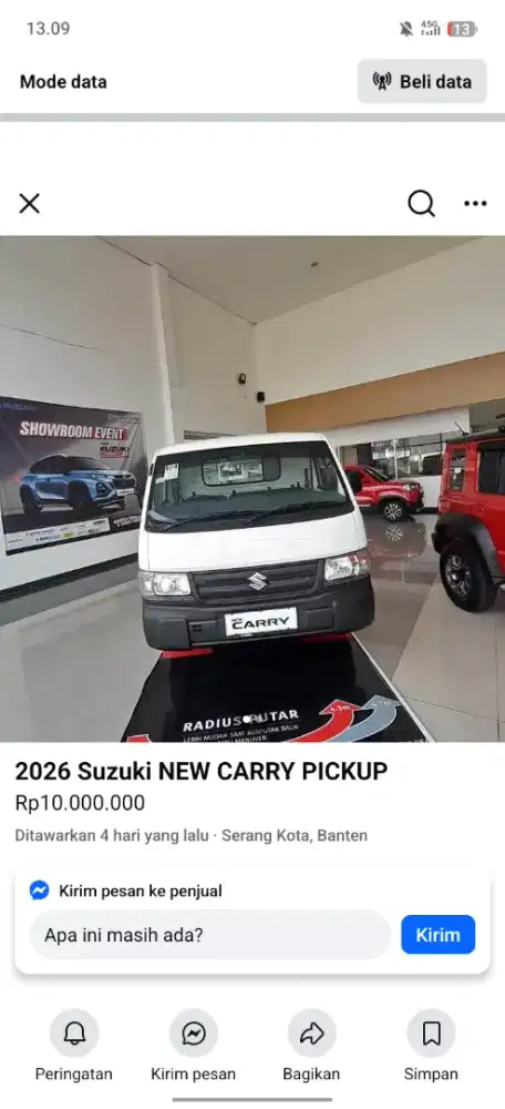 Suzuki Carry 2025 Diskon Special