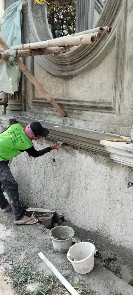 Jasa pembuatan profil beton manual klasik modern