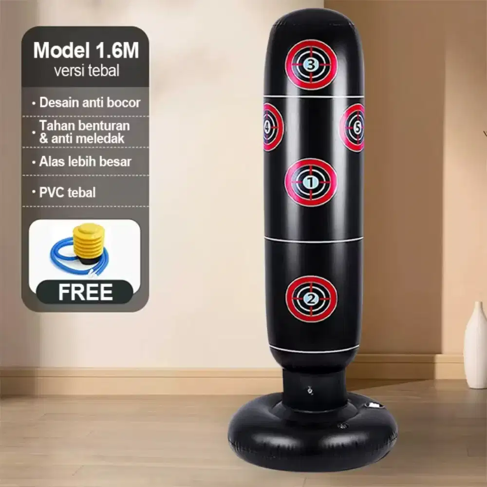 Samsak Tinju model tiup 160cm