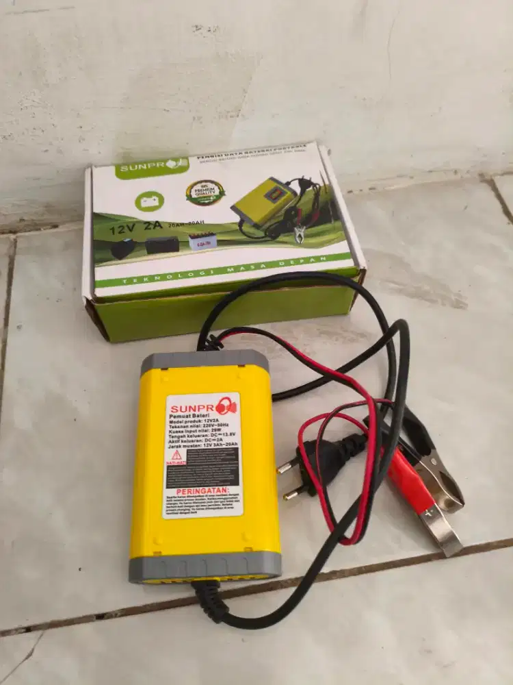 Charger Accu / Cas Aki 12V 2A
