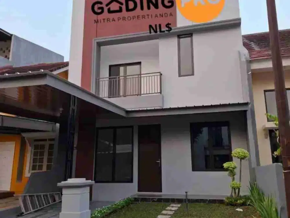 DIJUAL RUMAH Cantik 2 LANTAI DI KOTA WISATA CIBUBUR