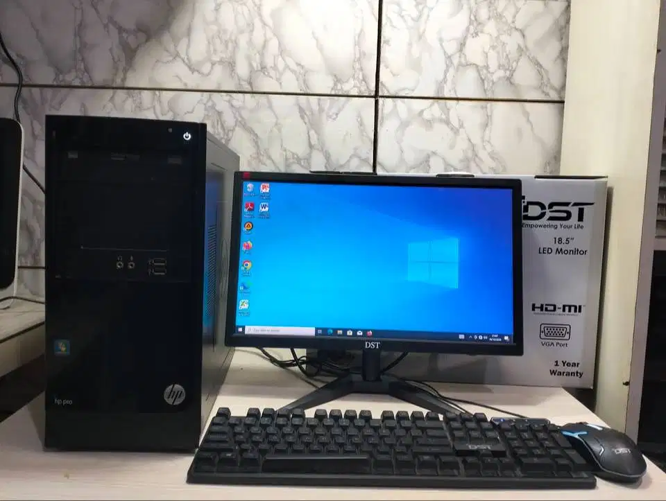 Paket komputer Lengkap HP Pro Intel Core i3