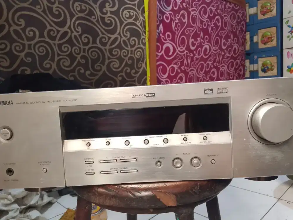 Amplifier YAMAHA Natural Sound AV Receiver RX-V350