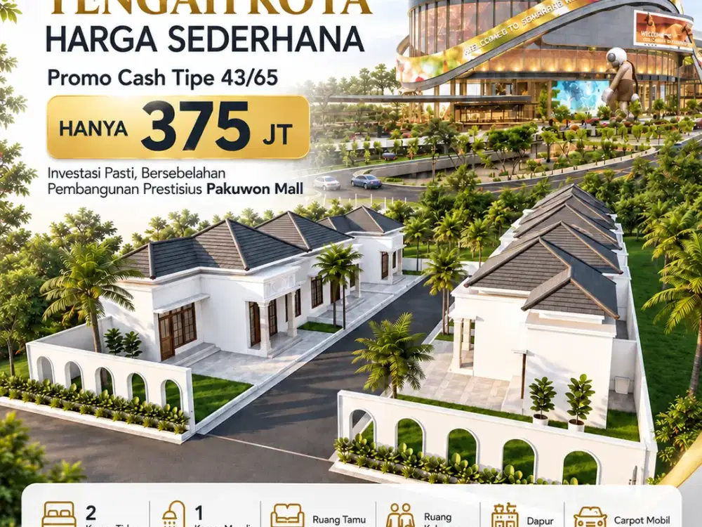 rumah jatingaleh dekat kantor PLN Akpol Exit Tol