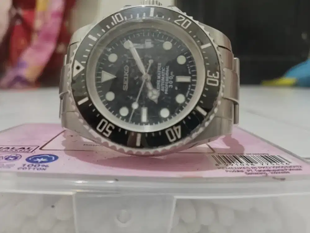 Jam tangan seiko submariner mod