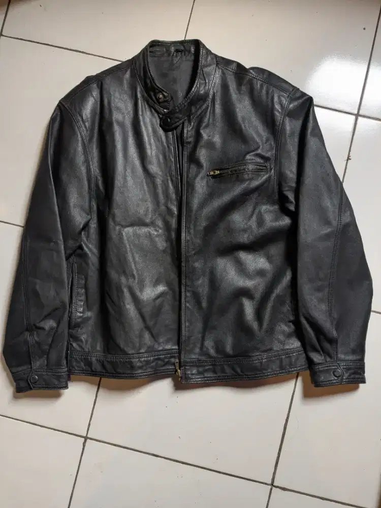 jaket kulit original Dormeuil England