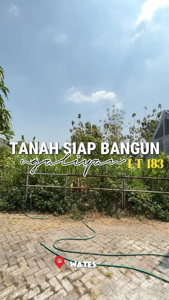 TANAH SIAP BANGUN DI WATES PERMAI NGALIAN SEMARANG