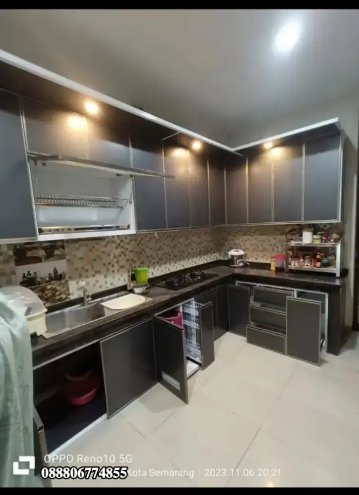 Aluminium kitchen dapur