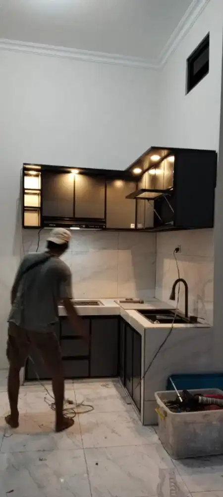 Dapur aluminium kitchen