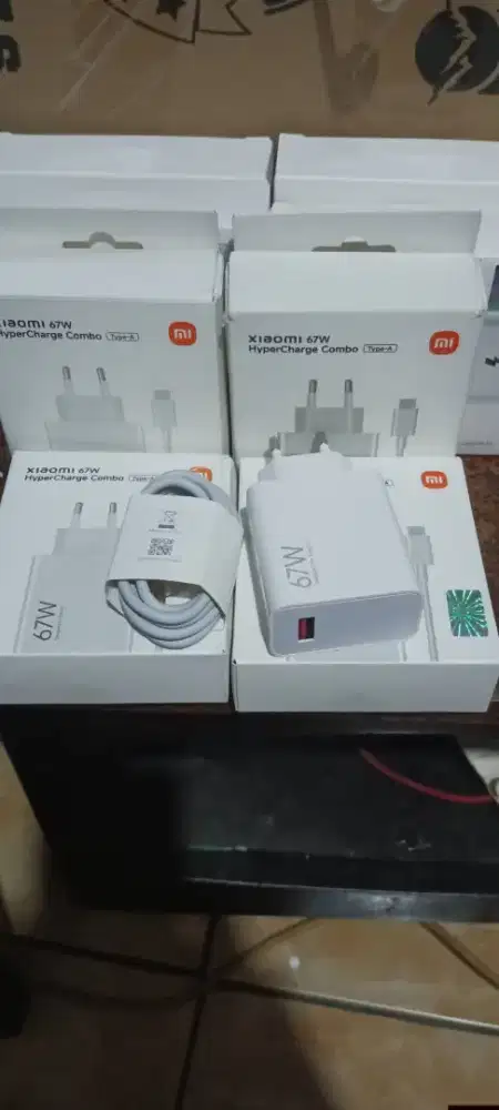 Charger Xiaomi 67W Lengkap fullset Ori baru