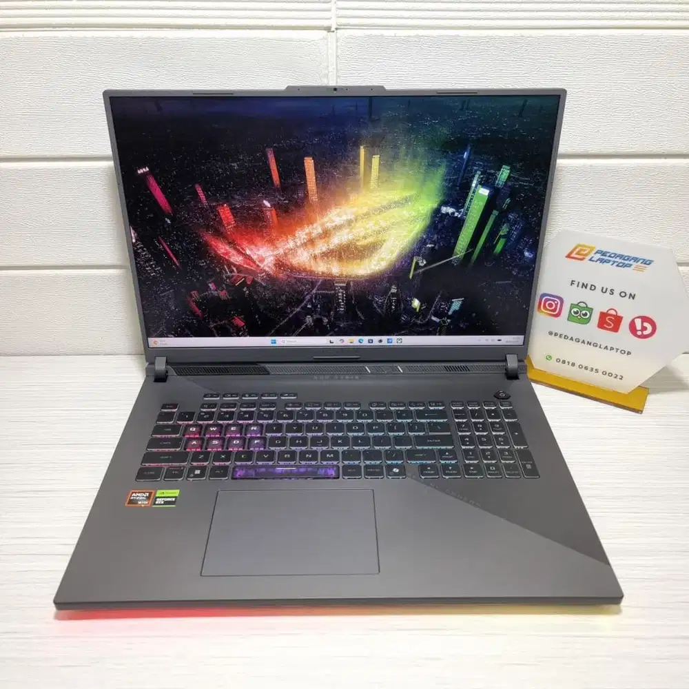 ASUS ROG STRIX G18 G814FP AMD RYZEN 9-9955HX RAM 32GB SSD 1TB RTX 5070