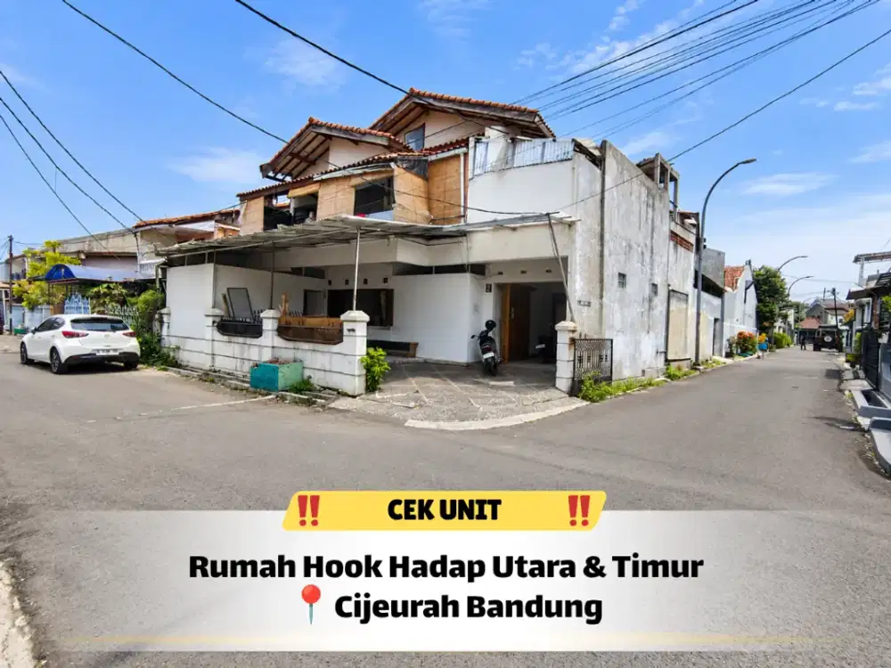 Rumah Cijerah Bandung 8 kamar, manfaatkan ruangnya!