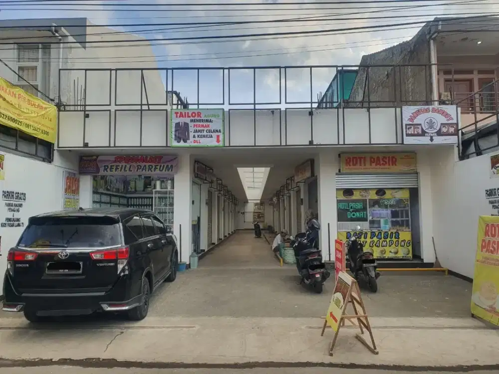 Dijual Cepat Komplek 14 Kios di Pemukiman Padat Penduduk (Sayap TKI)