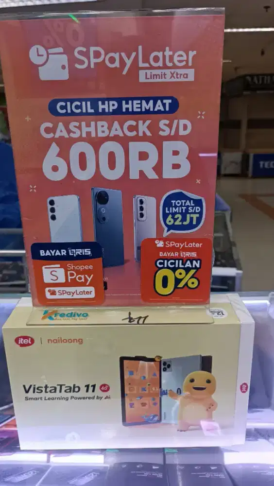 ITEL VISTA TAB 11 RAM 4+8/128GB KAS & KREDIT FREE KEYBOARD+STYLUS