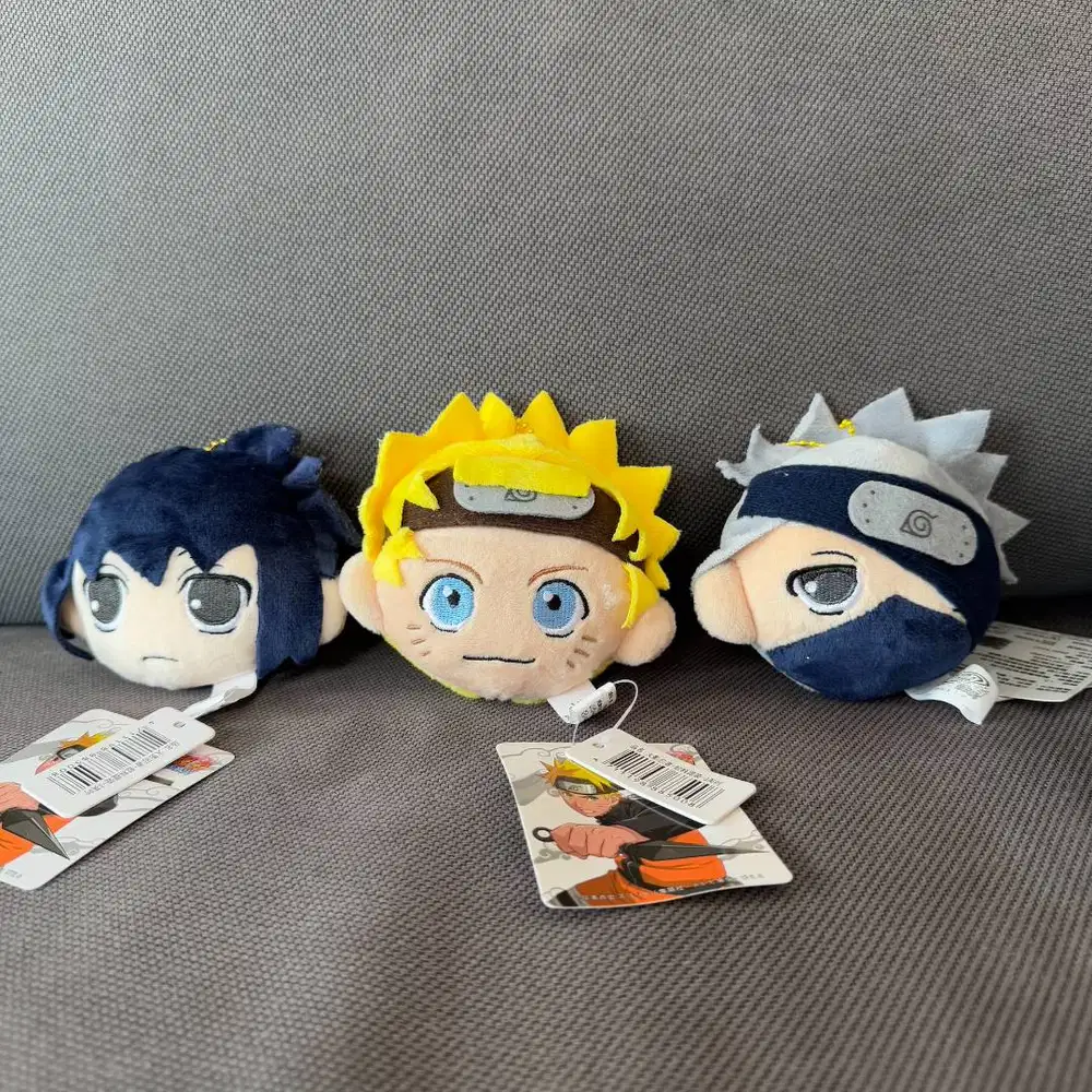 Naruto Plush Keychain Naruto Sasuke Kakashi Baru