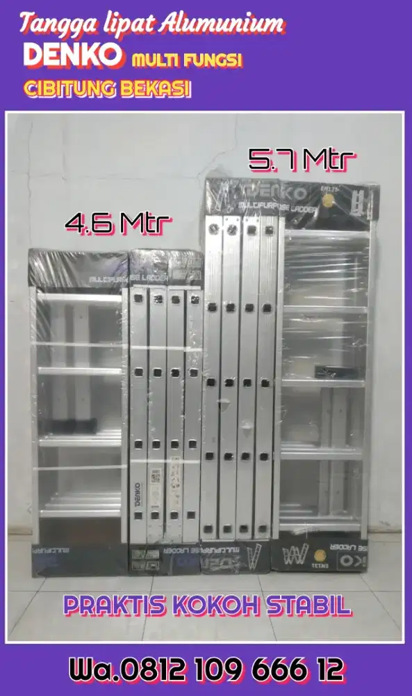 Tangga MULTI FUNGSI 5.7 Mtr