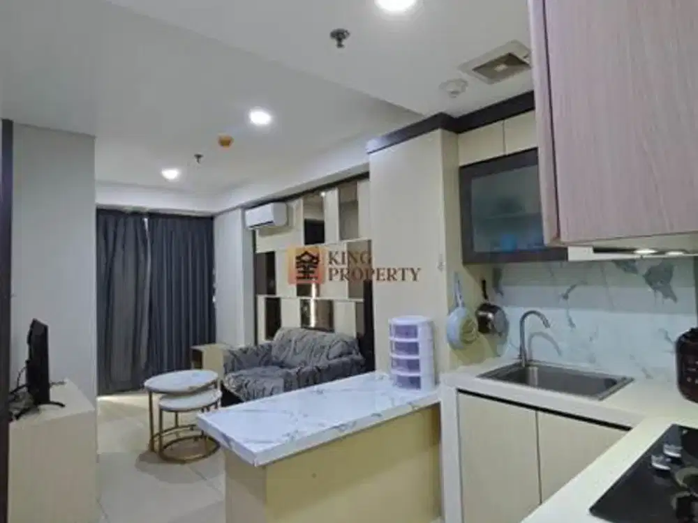 Termurah Jual 1BR Furnished Bagus di Apartemen Daan Mogot City Cengkareng Akses ke Mall Daan Mogot, Pintu Tol, Bandara Soekarno-Hatta & Stasiun