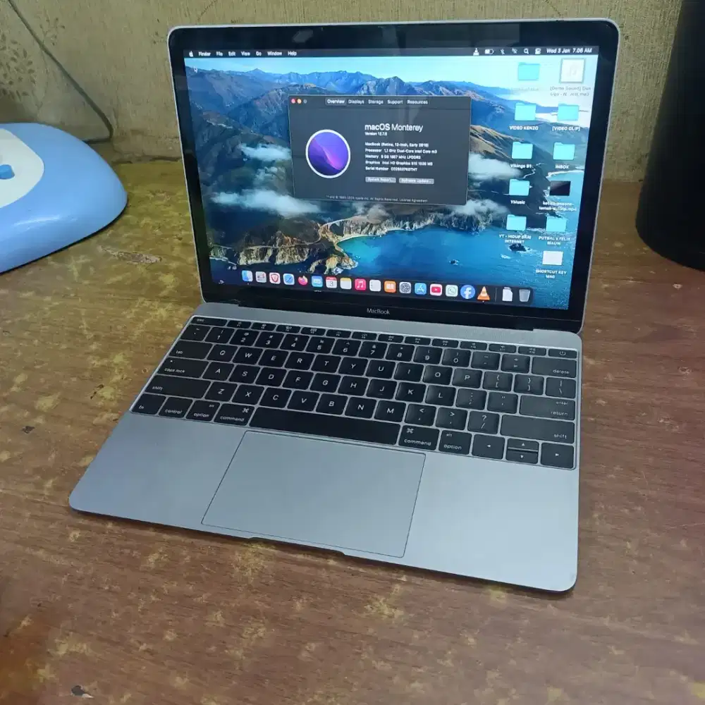 macbook retina 2016 12 inch minus baca deskripsi