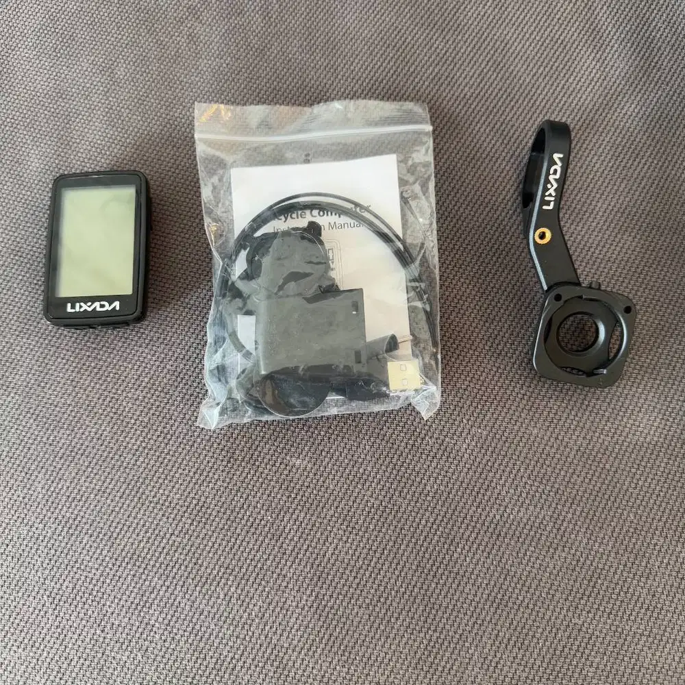 Lixada Bike Computer + Mount Sepeda Terawat