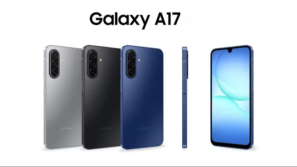 Samsung Galaxy A17 4G RAM 8GB ROM 256 GB Hp Baru Resmi SEIN Original