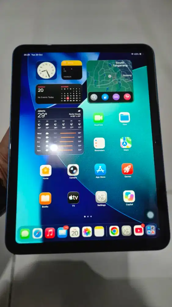 Apple IPAD 11th A16 128GB WIFI Blue IBOX Garansi ON
