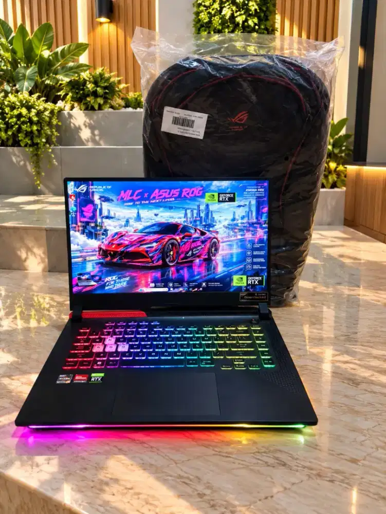 ASUS ROG STRIX G15-R9X G513QY RAM 16GB/SSD 1TB/VGA rtx 3080 Vram 12Gb