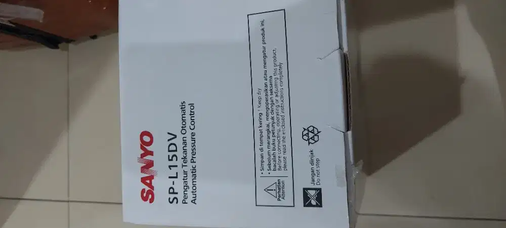 Mesin Sanyo pengatur tekanan Otomatis