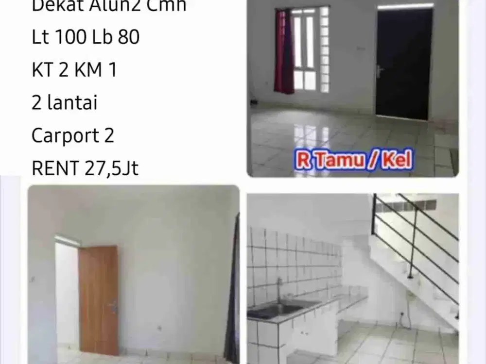 Rumah Cimahi Tengah Strategis