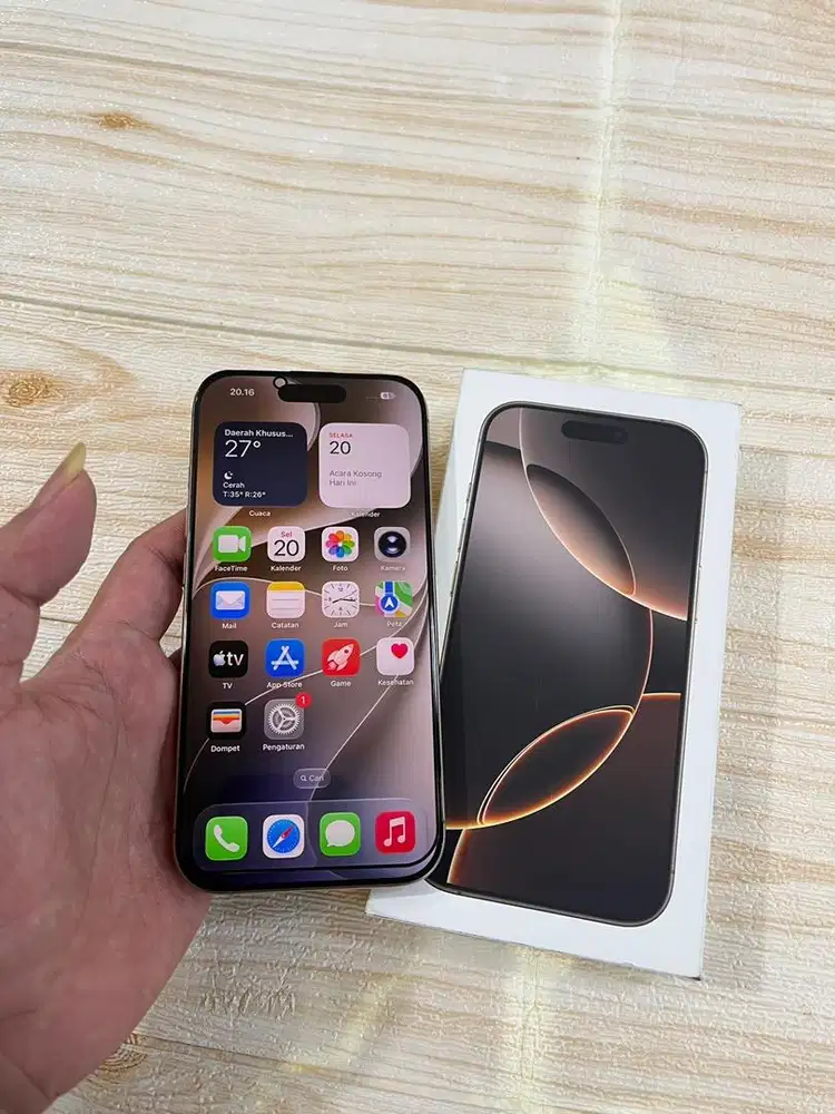 Iphone 16 Pro 1 TeraByte Second Mulus Resmi Beacukai