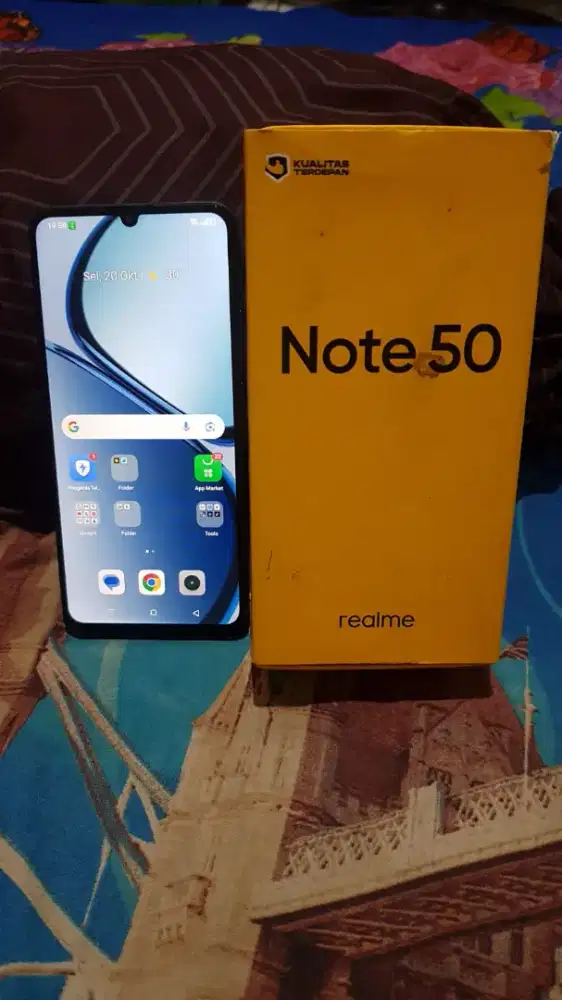 Realmi note 50 fullset