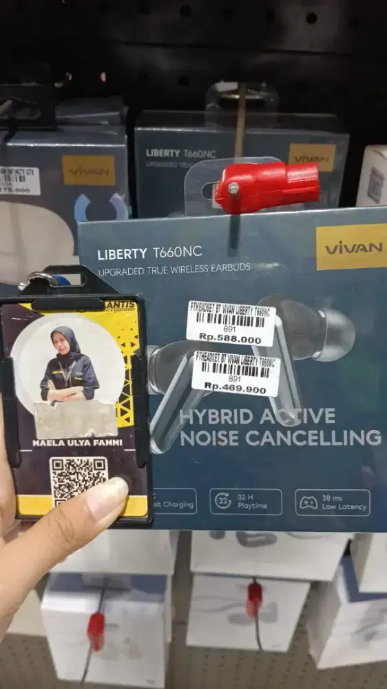 HEADSET BT VIVAN LIBERTY T660NC| ATLANTIS DAHSYAT