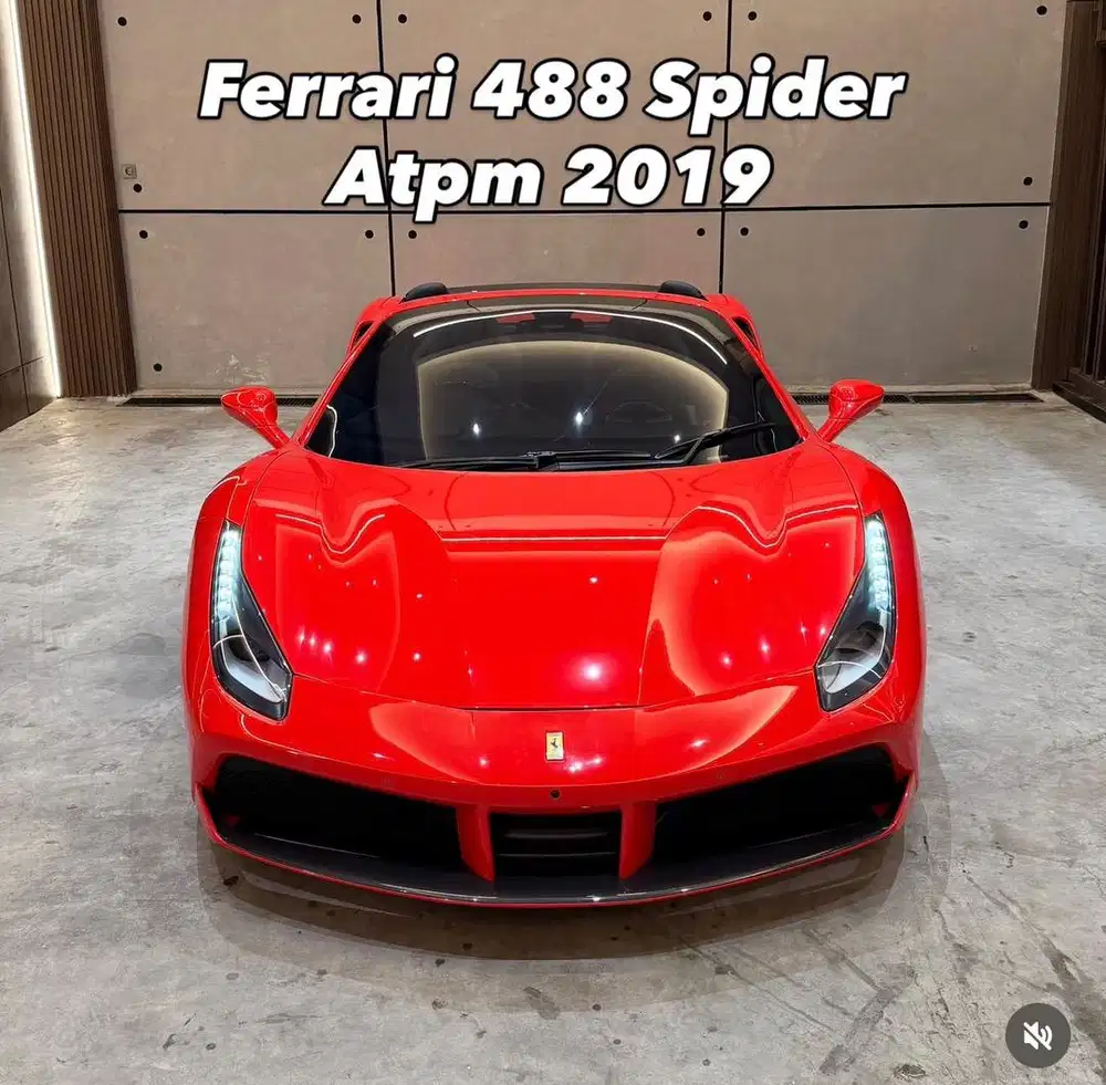Ferrari 488 Spider Atpm 2019