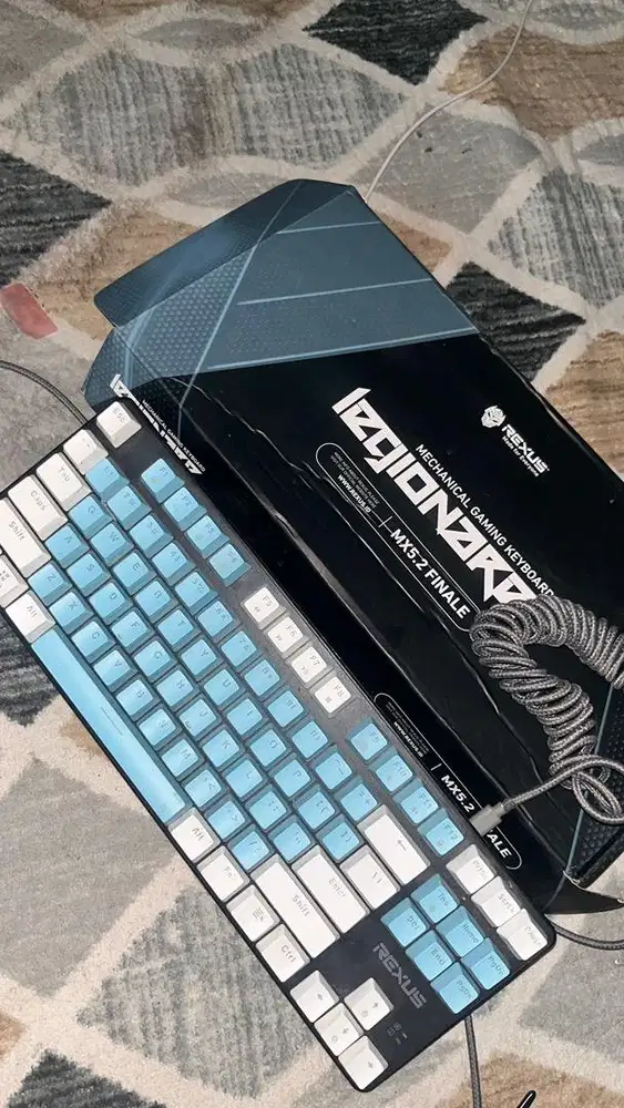 Keyboard Gaming Mechanical Rexus Legionare MX5.2 Finale Fullset