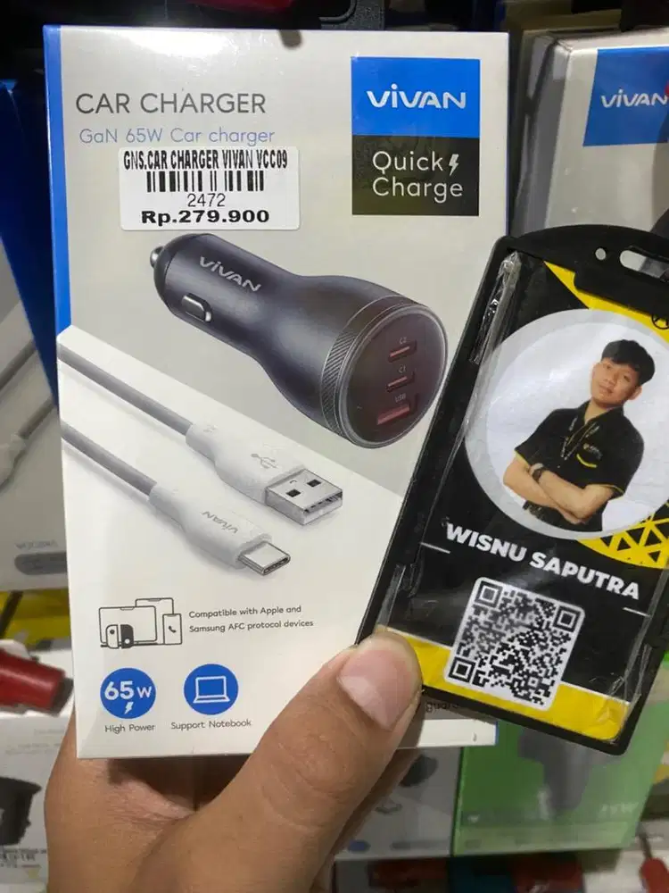 CAR CHARGER VIVAN VCC09|ATLANTIS DAHSYAT
