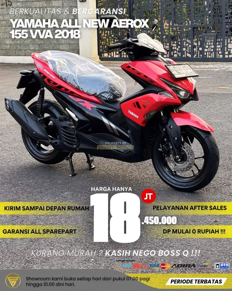 YAMAHA AEROX 155 VVA 2018