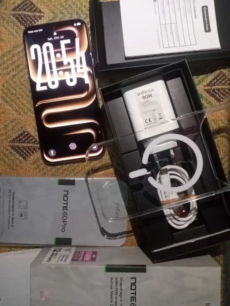 Infinix Note 60 Pro 5G RAM 8/256 Fullset