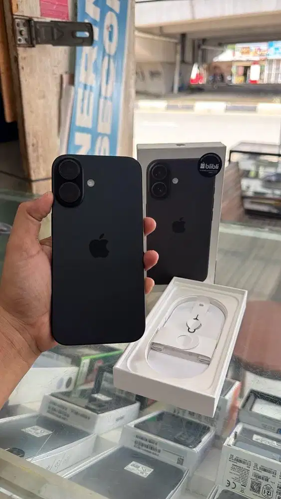 IPHONE 16 128GB IBOX BH 90% LENGKAP BISA TUKAR TAMBAH 100% ORIGINAL