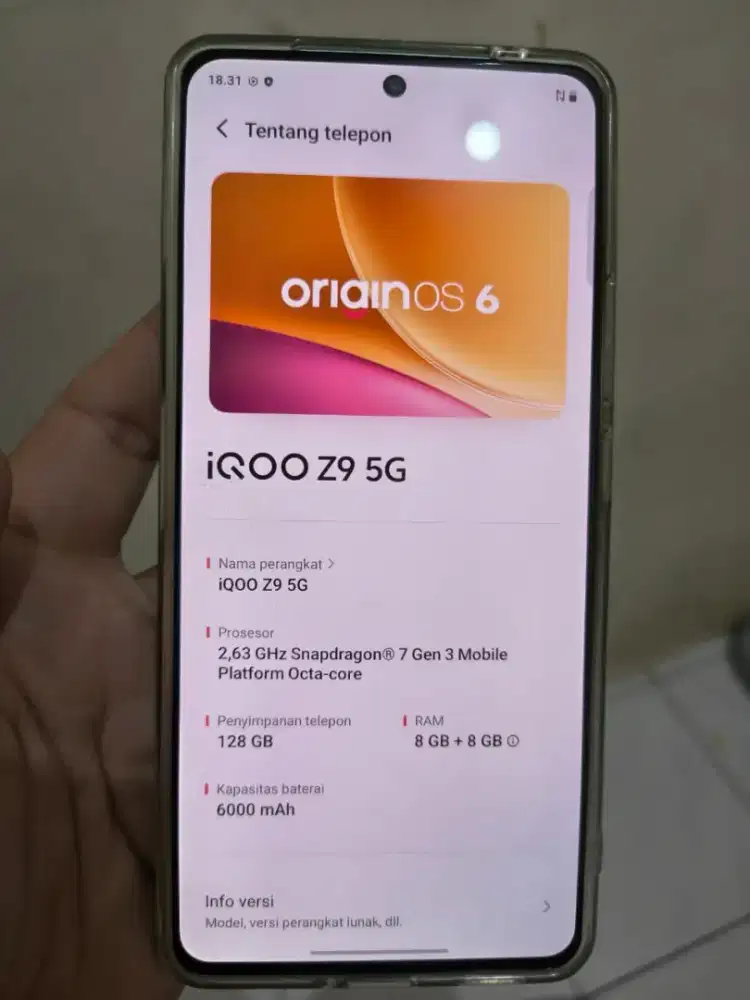 Iqoo Z9 8/128 fullset