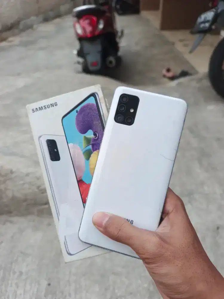 Samsung a51 fullset ram 6+6/128