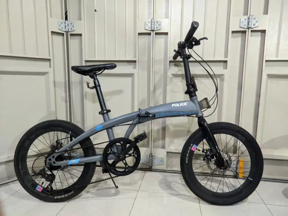 sepeda lipat element police milan ukuran 20 inch